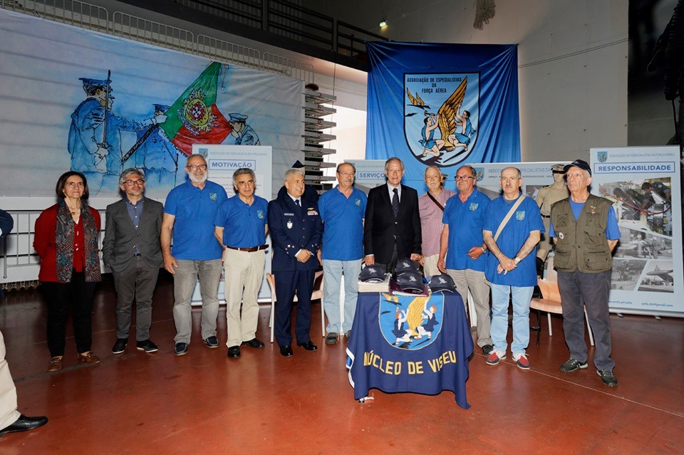 A. E. F. A. envolvida no 67º aniversário da Força Aérea